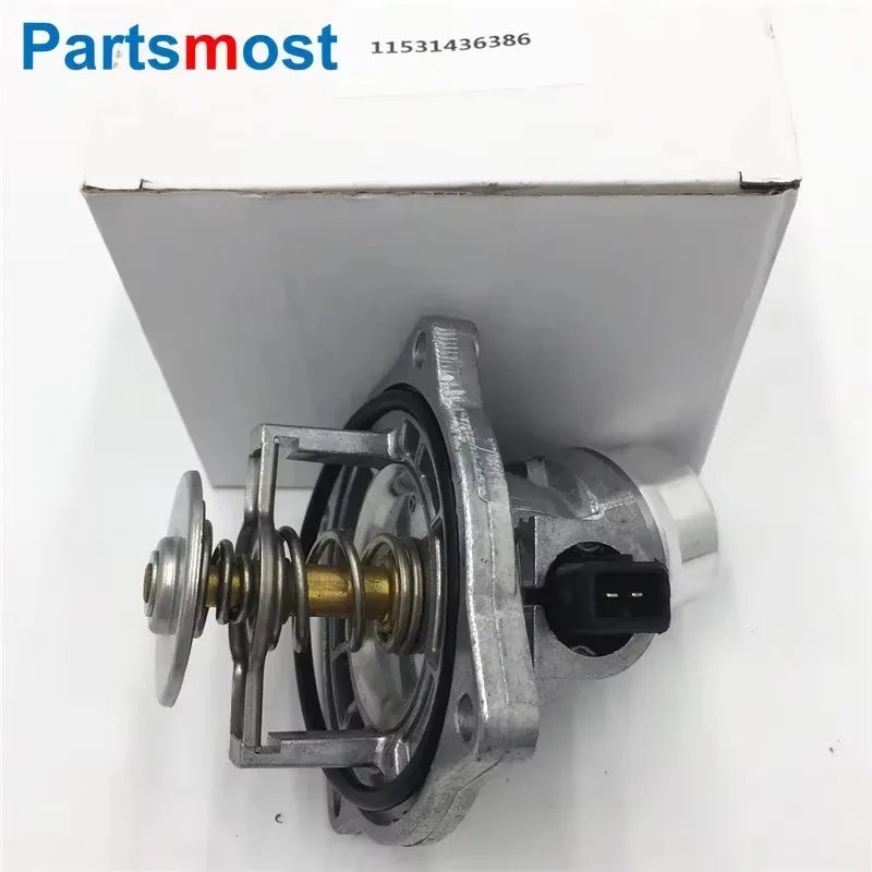 Aluminium Coolant Thermostat Housing W/ Seal for BMW E39 540i E38 740i 740iL E53 X5 Land Rover Range Rover 11531436386 PEL000060