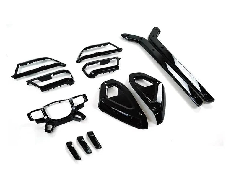 Full Gloss Black replacement Interior Kit for Land Rover Defender 110 2020