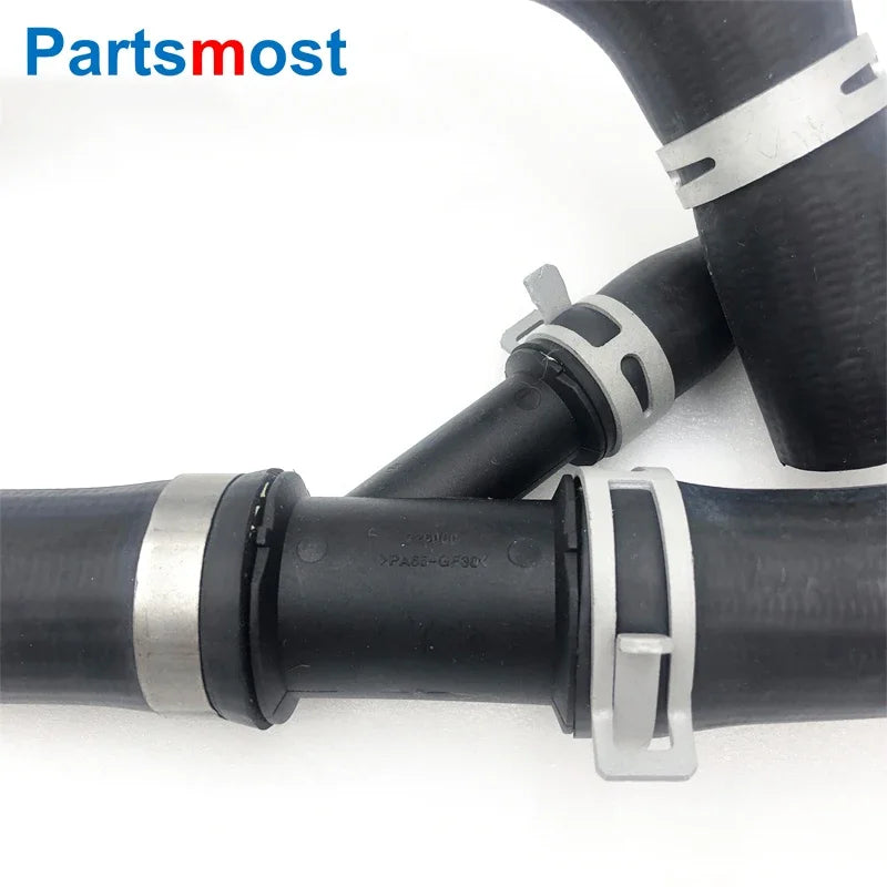 2.0 TOP BOTTOM RADIATOR HOSE FOR LAND ROVER LR2 EVOQUE DISCOVERY SPORT COOLANT WATER PIPE UPPER LR032347 LR094509 LOWER LR024236