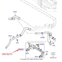 Thumbnail for 5.0L V8 Heater Manifold Tube With Sensor For Land Rover Discovery LR4 Range Rover RR Sport Coolant Water Pipe LR018273 LR109402