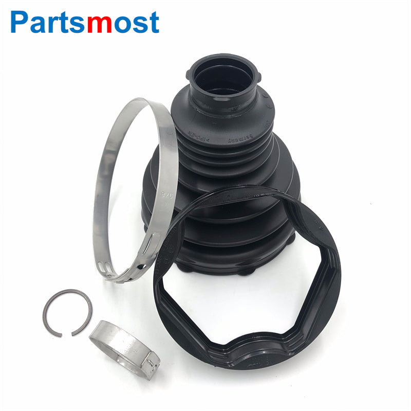 Front Outer Inner CV Joint Boot Kit for Range Rover Evoque Discovery Sport RH Left Axle Boot GKN 36022 36178 LR025065 LR025066