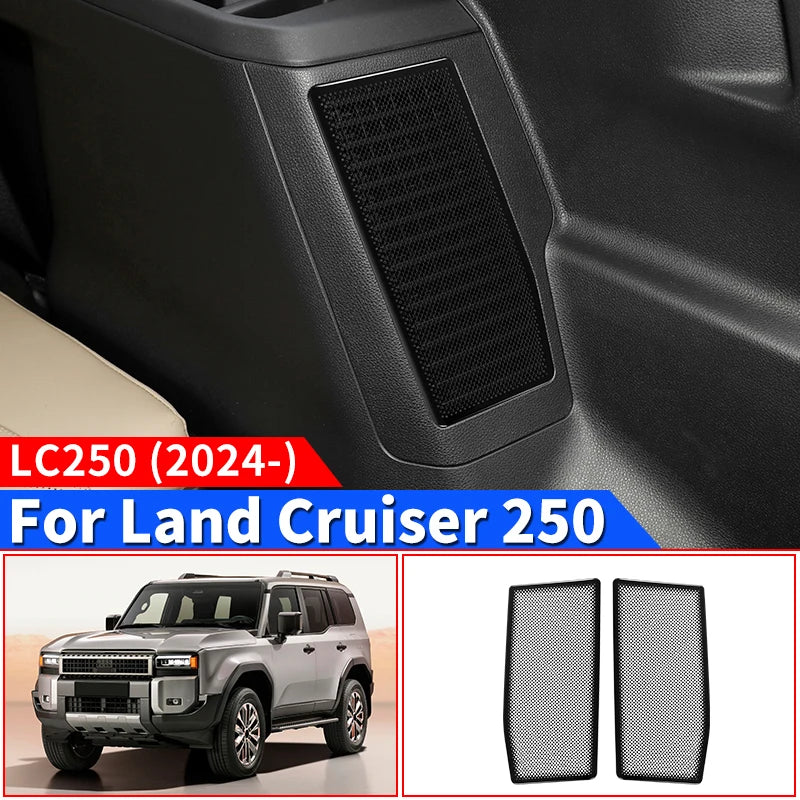 Third Row Air Conditioning Vent Decoration Cover For Toyota Land Cruiser 250 2024