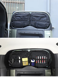 Thumbnail for Tailgate Window Storage Bag For Land Rover Defender 90 110 130 2020+