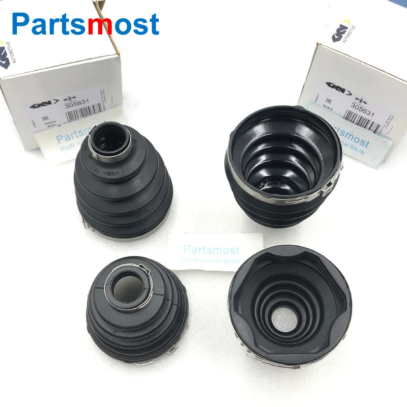 GKN 305631 Front Axle Driveshaft CV Joint Boot Kit For Land Rover Discovery 3 LR4 Range Rover Sport 2005-2013 2.7 3.0D TDR500100