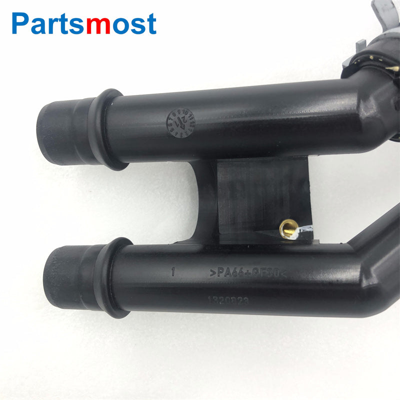 4.4L V8 Diesel Thermostat Water Pipe for Land Rover Range Rover 2010-2012 2013- RR Sport 2014- Coolant Hose LR022718 / LR022730