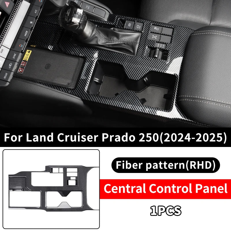 Central control panel cover For 2024 Toyota Land Cruiser 250