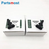 Thumbnail for HEADLAMP WASHER JET SET FOR LAND ROVER FREELANDER LR2 DISCOVERY LR3 LR4 RANGE ROVER RR SPORT BUMPER LIGHT WATER JET SPRAYER CAPS