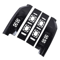 Thumbnail for ABS Glossy black For Land Rover Defender 90 110 20-25 Car Rear Brake Light Wide Indicator Light Protective Net Cover Accessories