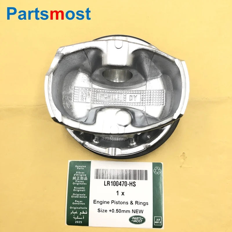 8X NEW MODEL 5.0T PETROL 508PS AJ133 SVR SC PISTONS & RINGS FOR LR100470 LAND ROVER LR4 RANGE ROVER SPORT JAGUAR XJ XF XK F-TYPE