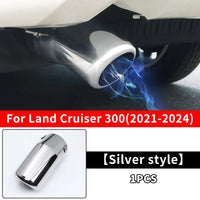 Thumbnail for Tail Throat Exhaust Pipe Decorative FJ300 Muffler For 2021-2024 Toyota Land Cruiser 300 LC300