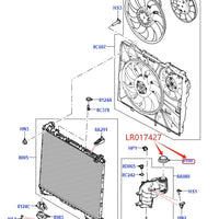 Thumbnail for 140kpa Radiator Expansion Tank Lid For Land Rover Range Rover Sport 2014 New Discovery 4 Velar Jaguar XK XF XJ C2P17700 LR017427