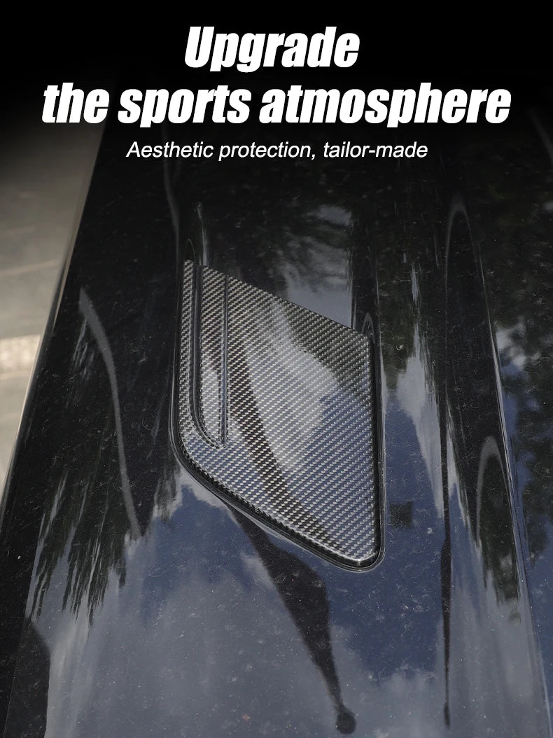 Real Carbon Fibre Side and hood vents covers For Land Rover Range Rover Sport L461 2023+