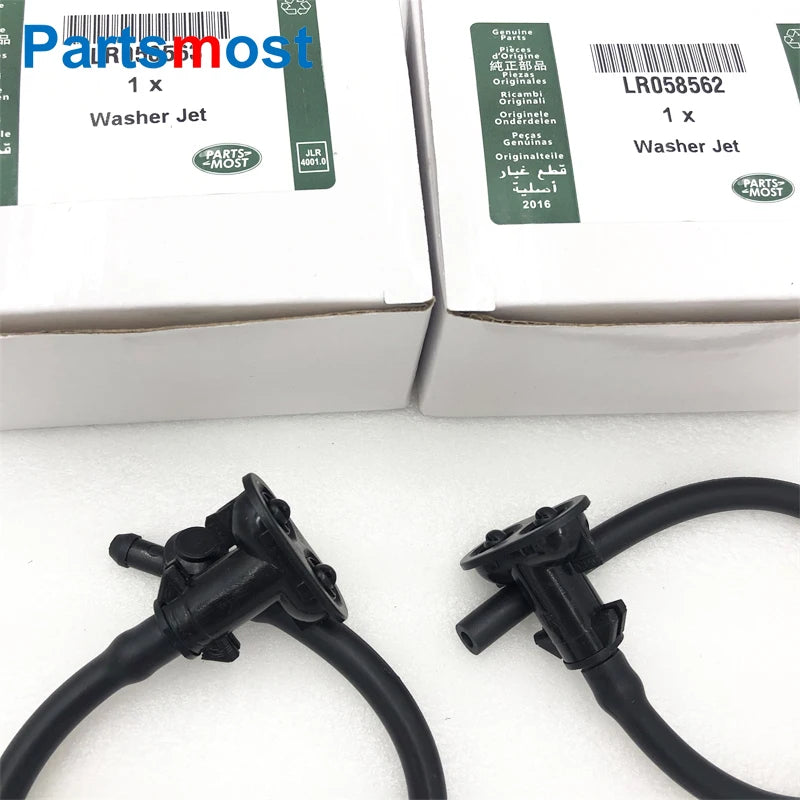 Headlight Washer Jets for Land Rover Discovery LR3 LR4 Bumper Headlamp Wiper Nozzle Spray DNJ000081 91 LR013957 958 LR058562 563