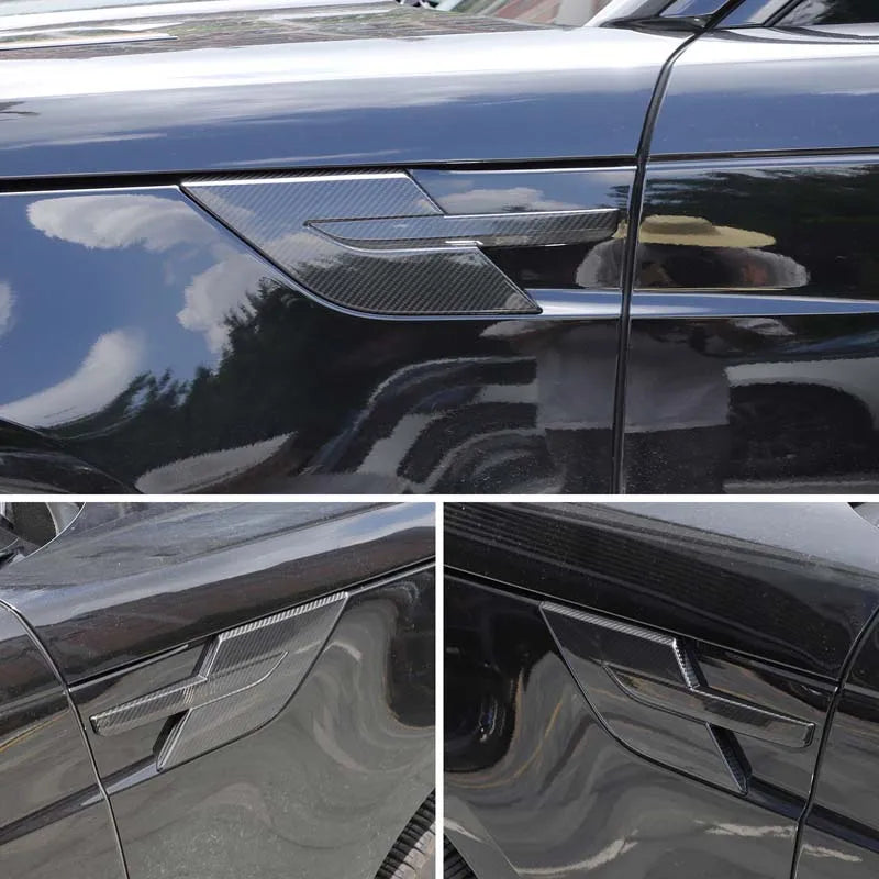 Real Carbon Fibre Side and hood vents covers For Land Rover Range Rover Sport L461 2023+