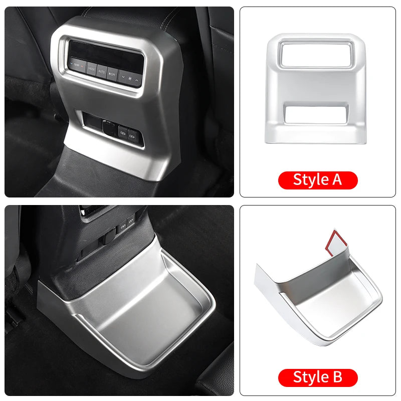 Rear console vent cover For Toyota Land Cruiser 250 2024 1