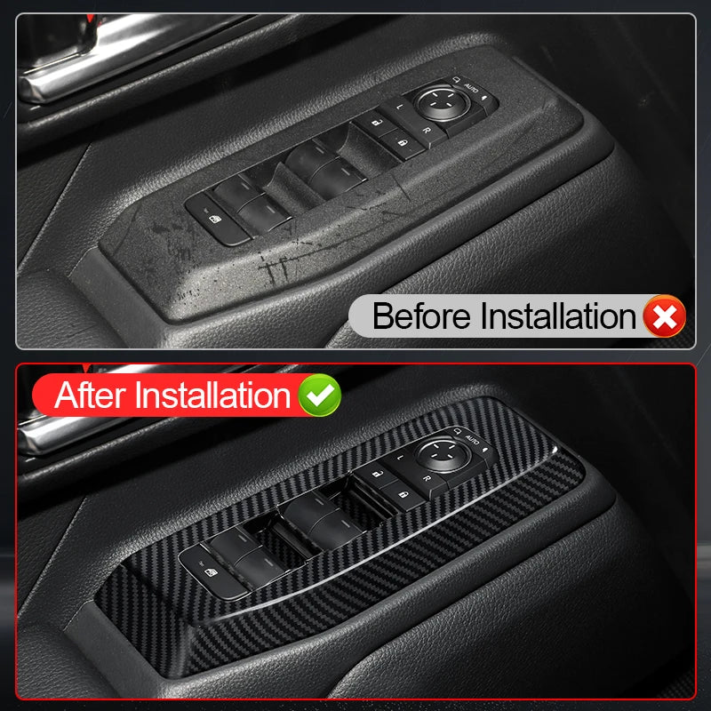 Windows Control Panel Decoration Protective cover For Toyota Land Cruiser 250 2024  Prado