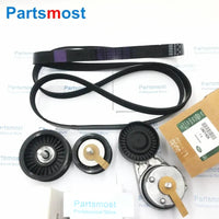 Thumbnail for 5.0 Drive Belt Idler pulley Tensioner for Discovery 4 Range Rover 2013- RR Sport 2014- Velar LR091610 LR035544 LR036304 LR071035