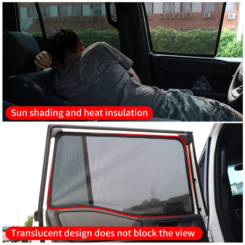 Side Window Shade Screens For Toyota Land Cruiser 250 Prado Lc250 2024 2025