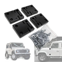 Thumbnail for Aluminium Door Hinge for Land Rover Defender 90 110 Complete Hinges