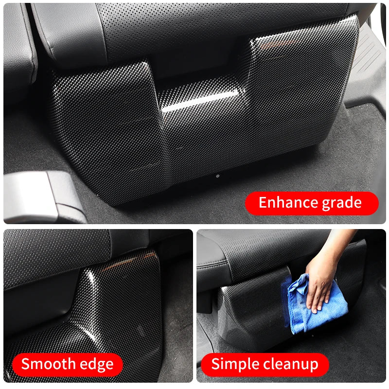 Second Row Seat Bottom Protective Cover Accessories For Toyota Land Cruiser 250 2024 2025 Prado LC250