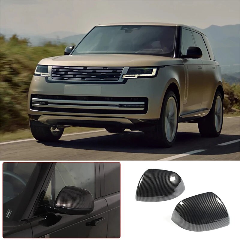 Carbon fibre/ Matt Black Wing mirror covers for L460 / L461 Range Rover 2022-2024