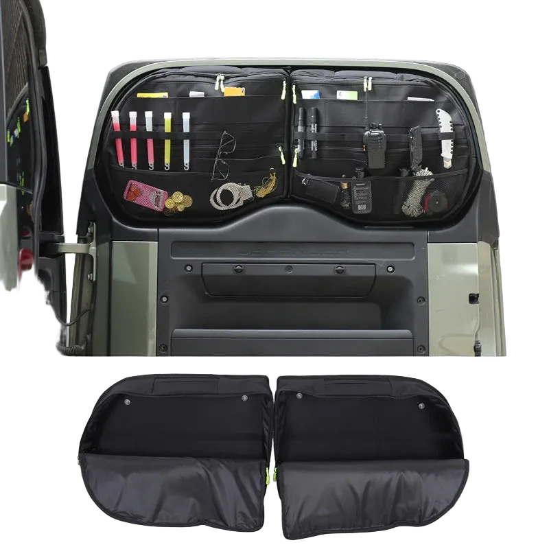 Tailgate Window Storage Bag For Land Rover Defender 90 110 130 2020+
