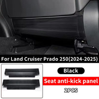 Thumbnail for Stainless Steel Seat Protection Kick Plate  For 2024 Toyota Land Cruiser Prado 250