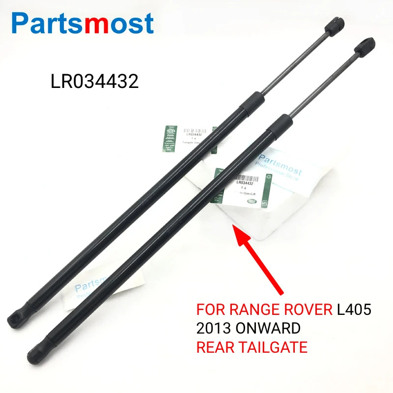 2pcs of Rear Tailgate Gas Strut BHE760020 for Range Rover L322 2002-2012 Or Gas Lifts LR034432 for Range Rover L405 2013 Onward