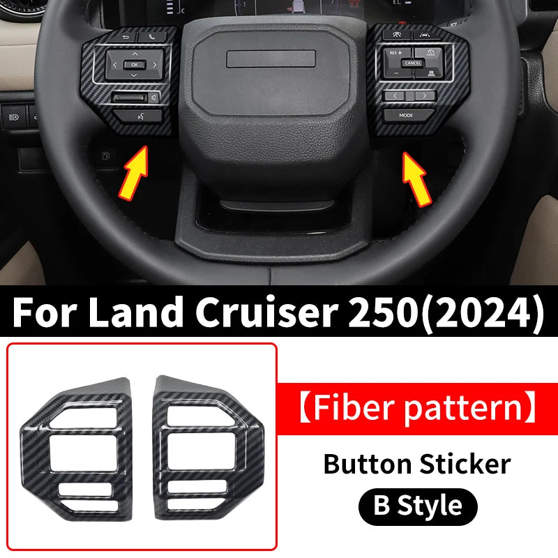 Steering Wheel Insert For 2024 Toyota Land Cruiser 250