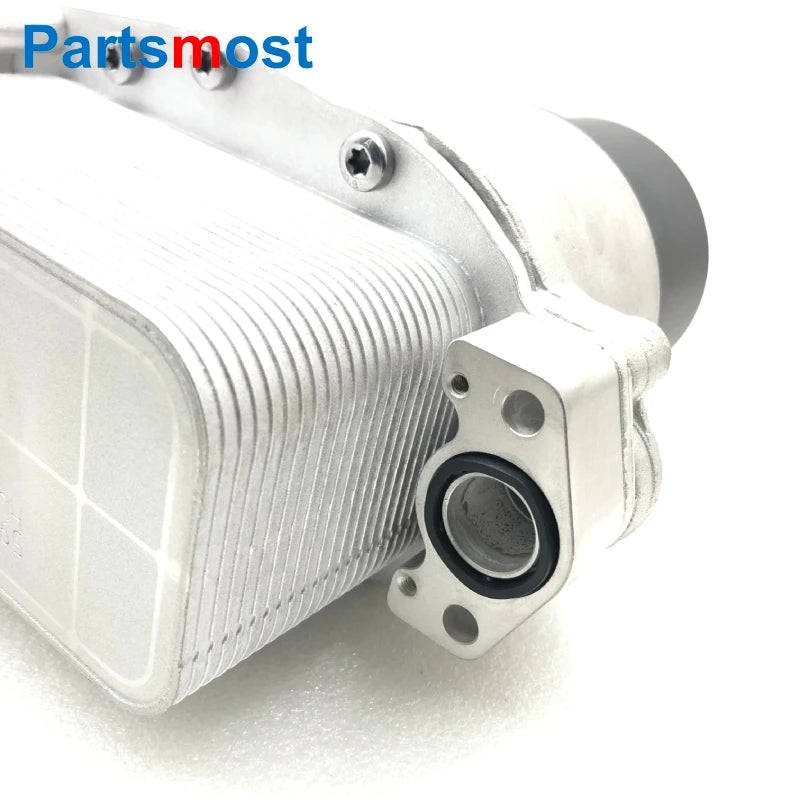 3.0 V6 DIESEL OIL COOLER WITH O'RING GASKETS FOR LAND ROVER DISCOVERY 4 RANGE ROVER RR SPORT OIL RADIATOR BASE LR013149 LR040738