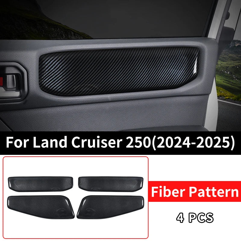 Door Card inserts For Toyota Land Cruiser 250 2024 2025 Prado LC250