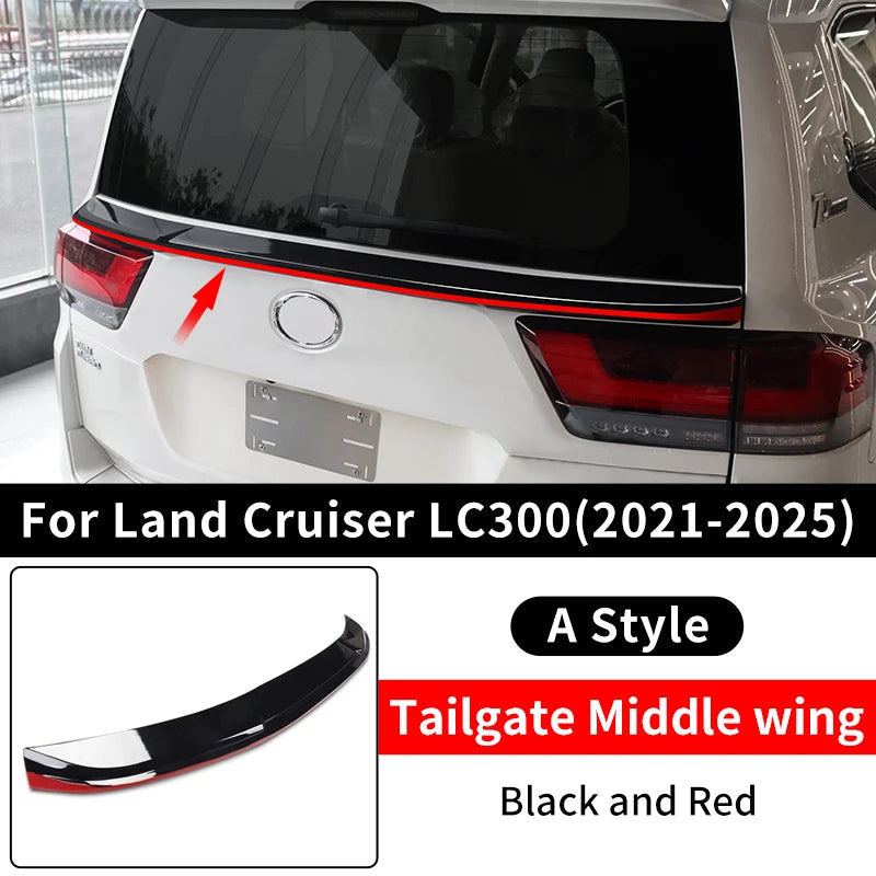 Middle Tailgate Spoiler for 2021-2024 Land Cruiser 300 Lc300 Trunk