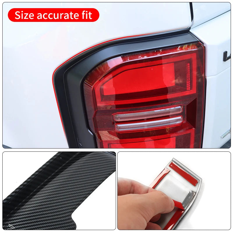 Rear taillights surround cover For Toyota Land Cruiser 250 2024 2025 1958 Prado LC250 First Edition FJ250