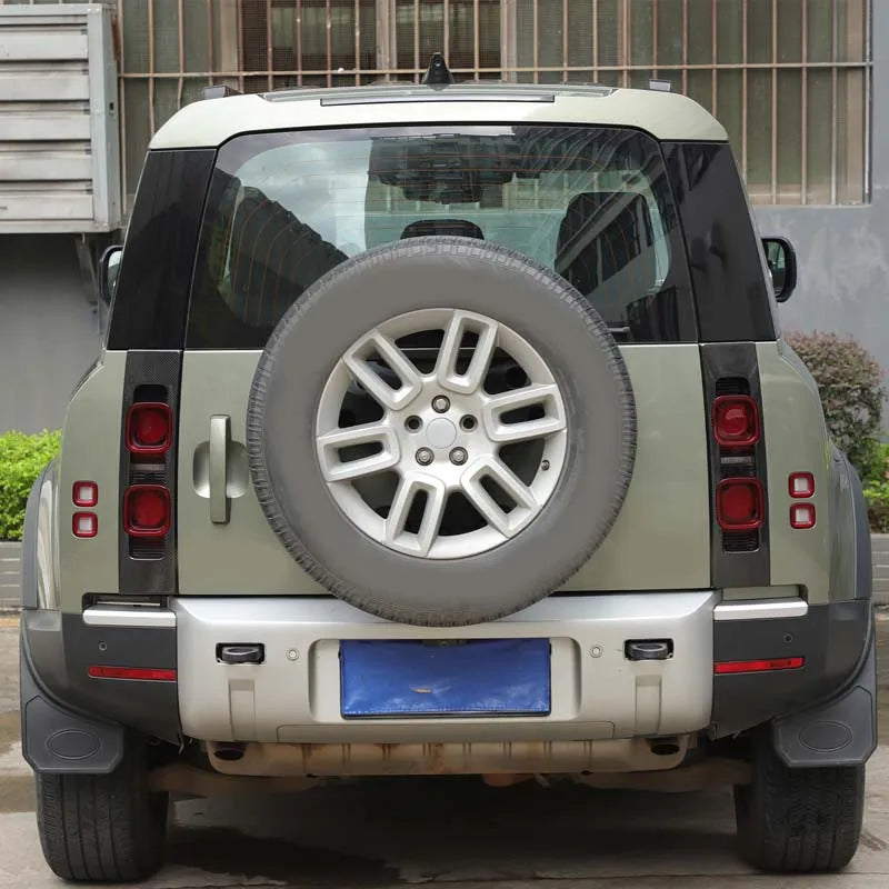 Real carbon fibre Taillight Protection Panel For Land Rover Defender 90 110 130 2020-2025