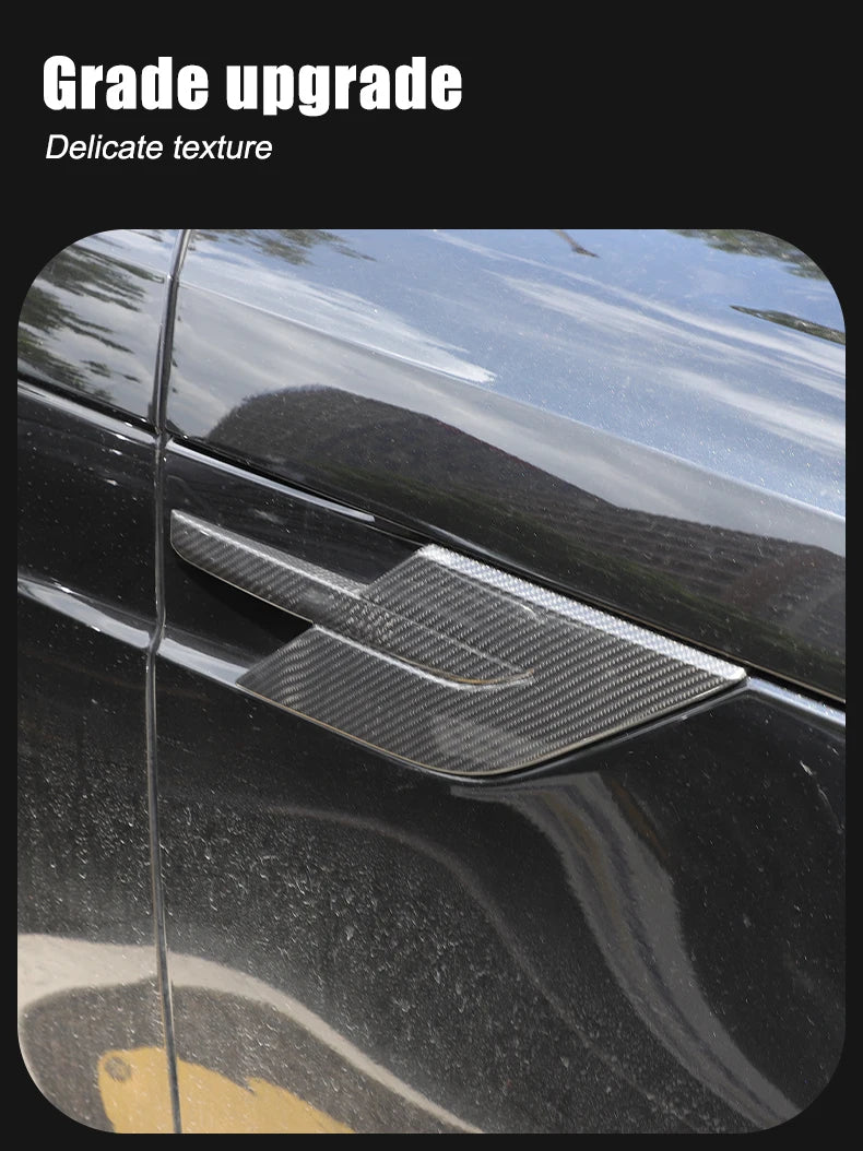 Real Carbon Fibre Side and hood vents covers For Land Rover Range Rover Sport L461 2023+