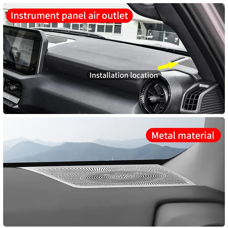 Dashboard speaker cover For Toyota Land Cruiser 250 2024