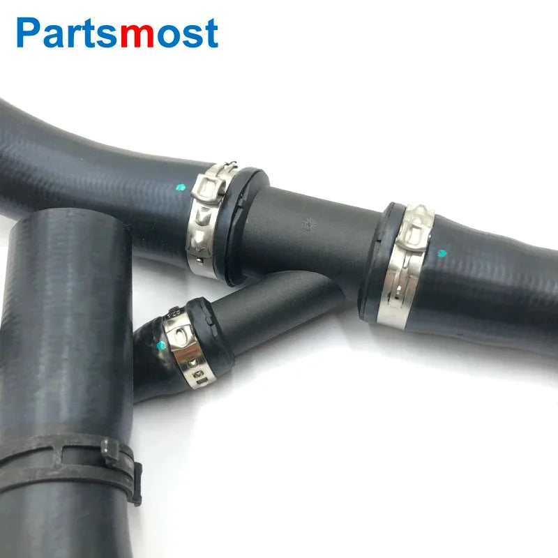 2.0 TOP BOTTOM RADIATOR HOSE FOR LAND ROVER LR2 EVOQUE DISCOVERY SPORT COOLANT WATER PIPE UPPER LR032347 LR094509 LOWER LR024236