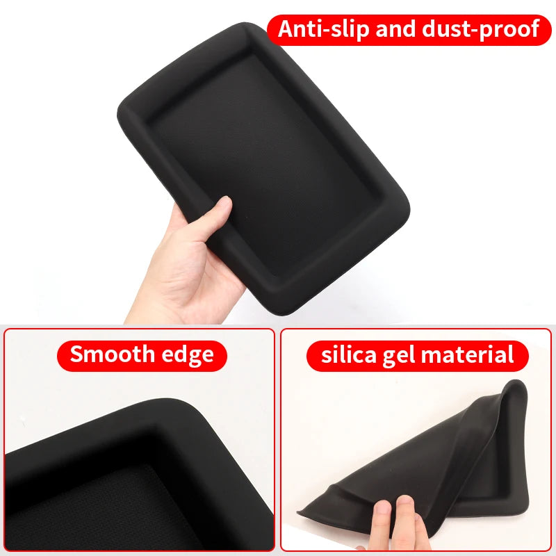 Third Rowmiddle Silica gel pad For Toyota Land Cruiser 250 2024 2025 Prado LC250