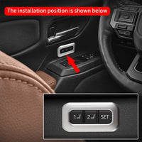 Thumbnail for Memory Seat Button Decoration Cover For Toyota Land Cruiser 250 2024 1958 Prado