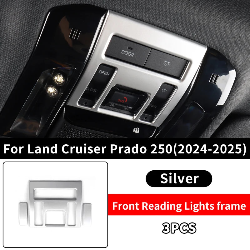 Reading Light Decoration Cover For Toyota Land Cruiser 250 2024 2025 Prado LC250