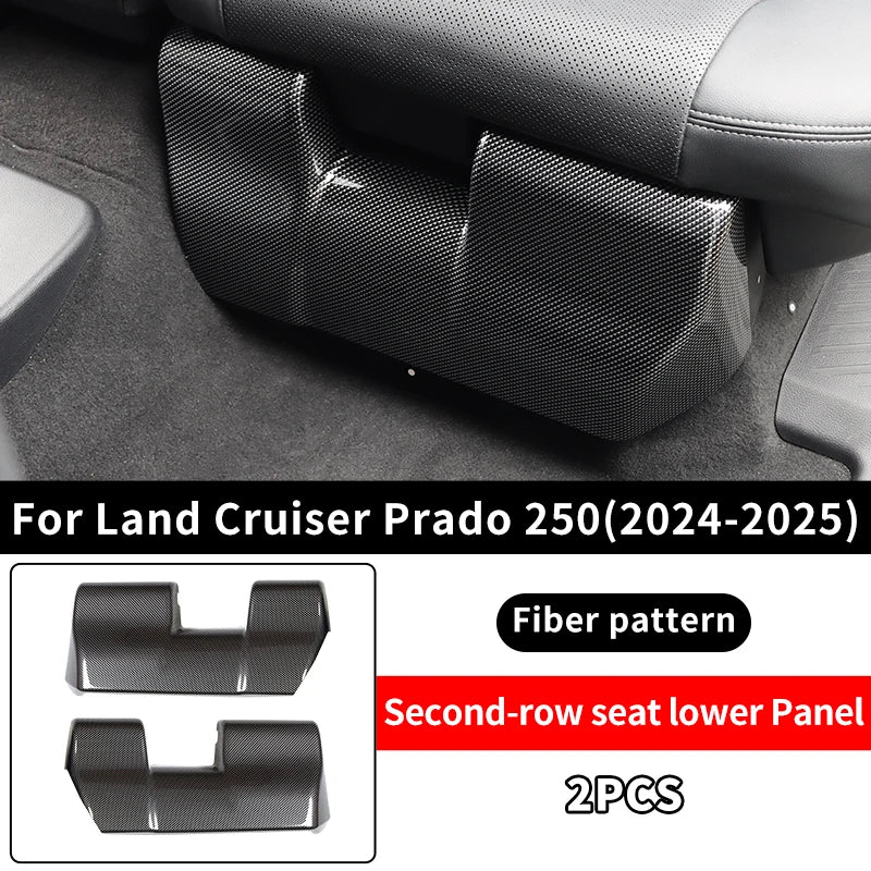 Second Row Seat Bottom Protective Cover Accessories For Toyota Land Cruiser 250 2024 2025 Prado LC250