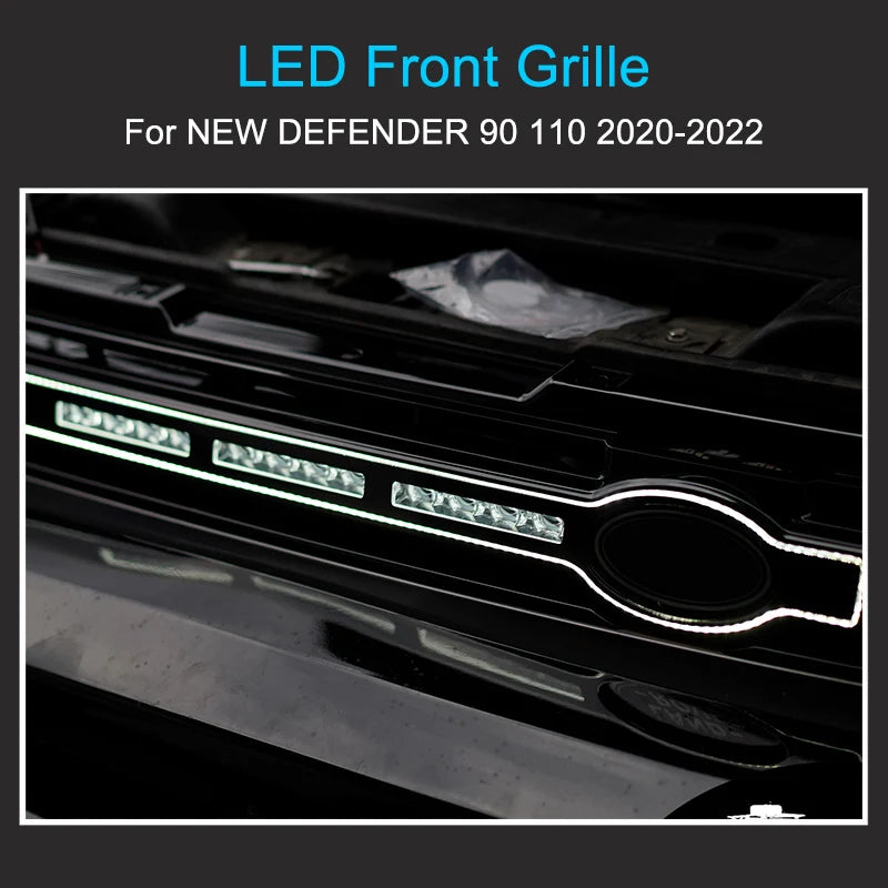 LED Grille Light Bar Gen 2 for Defender 2020 L663 90/110/130