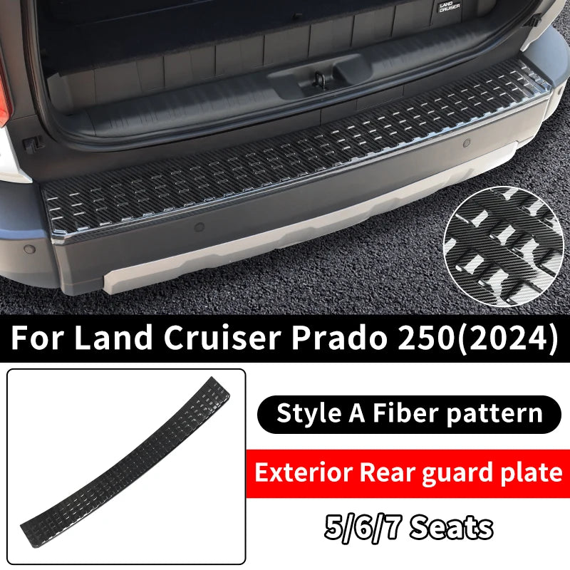 Tail Door Pedal Trunk Trim Exterior For 2024 Toyota Land Cruiser 250