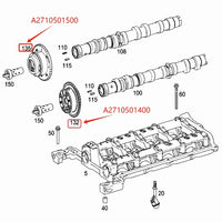 Thumbnail for Intake Exhaust Camshaft Sprocket Actuator For 1.8 Turbo Mercedes GLE C250 E250 M271 DE18 EVO SLK250 W204 A2710501400 A2710501500
