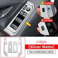 Thumbnail for Windows Control Panel Decoration Protective Sticker For Toyota Land Cruiser 300 2021 2022 2023 LC300