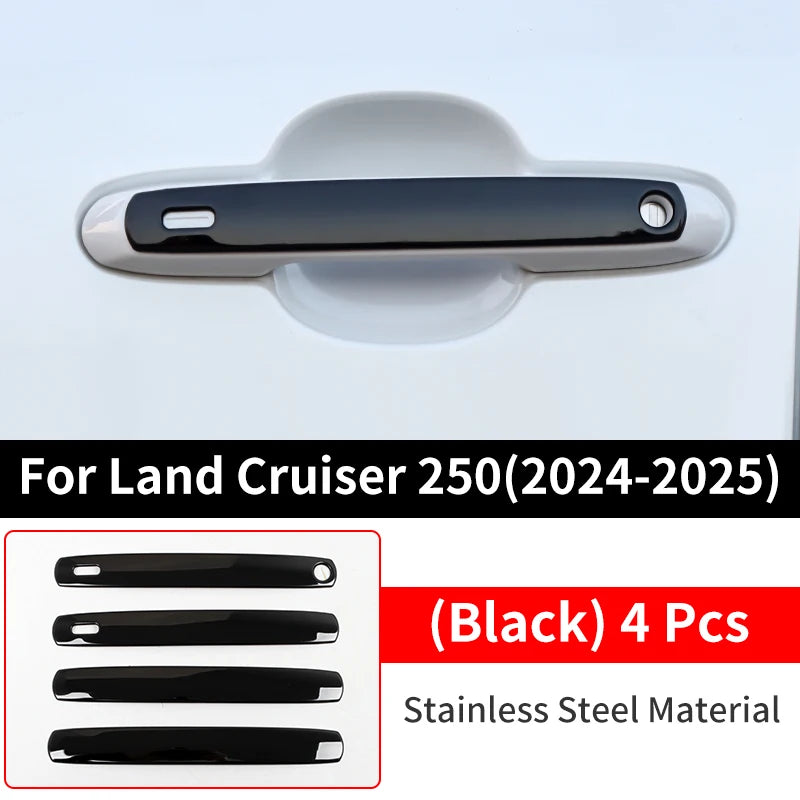 Exterior Door Handle Covers Toyota Land Cruiser 250 2024 2025 Prado