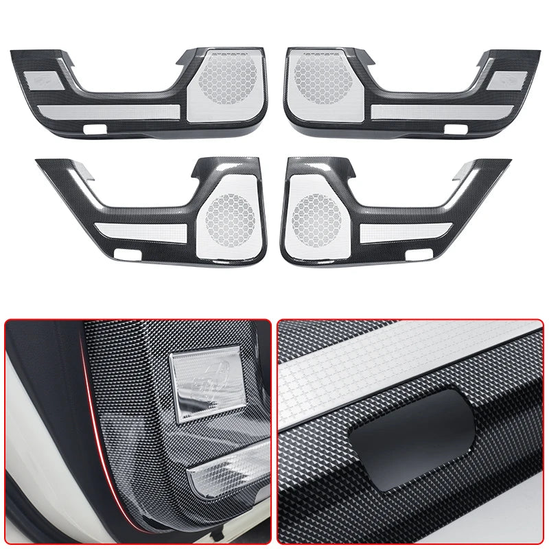 Door Protective Cover Speaker Cover For 2021 2022 2023 2024Toyota Land Cruiser LC300