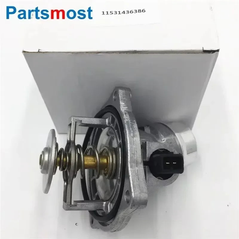 Aluminium Coolant Thermostat Housing W/ Seal for BMW E39 540i E38 740i 740iL E53 X5 Land Rover Range Rover 11531436386 PEL000060