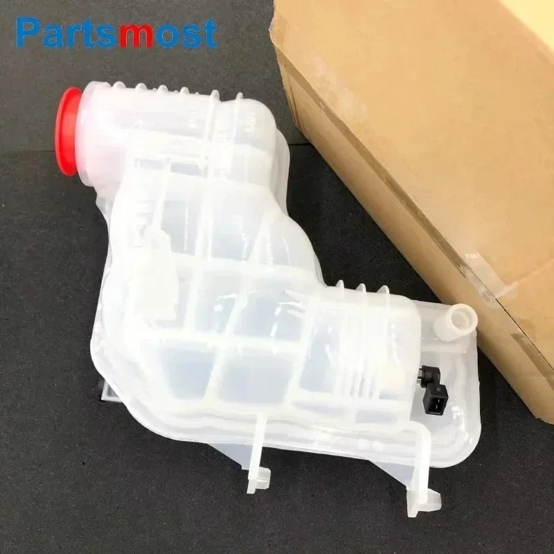 5.0 V8 Petrol Radiator Coolant Overflow Container for Range Rover 13- RR Sport 14- Expansion Tank LR034654 Lid LR017427 LR010965