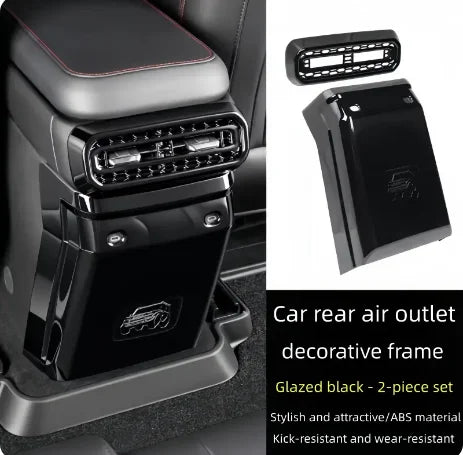 Rear Air Outlet Anti Kick Panel for Jetour Traveller T2 2026
